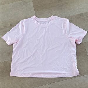 Lululemon Strawberry Milkshake Ultralight Cropped Tee